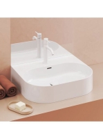 Ravak Ceramic Slim Wall O kerámiamosdó 55x45 cm, túlfolyóval