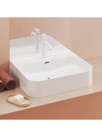 Ravak Ceramic Slim Wall R kerámiamosdó 55x45 cm, túlfolyóval