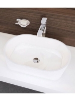 Ravak Solo 580 fehér mosdó túlfolyó nélkül XJX01358000 - Für