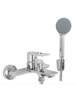 Rea Flip falra szerelhető fürdőkád csaptelep kézizuhany kész