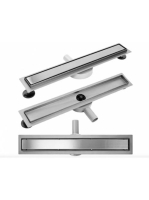 Rea Neo Pro Pure lineáris zuhanylefolyó szett 90 cm, szálcsi