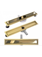 Rea Neo Pure Pro lineáris zuhanylefolyó szett 90 cm, fényes