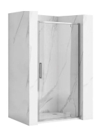 Rea Rapid Swing kifelé nyíló zuhanyajtó 100x195 cm átlátszó