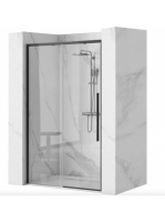 Rea Solar Univerzális tolózuhanyajtó 130x195 cm átlátszó üve