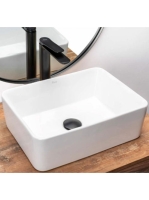 Rea Anita Mini pultra ültethető kerámia mosdótál 41x31 cm, f