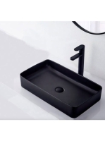 Rea Denis pultra ültethető kerámia mosdótál 61x35 cm, matt f