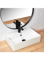 Rea Valeria pultra ültethető kerámia mosdótál 50,5x35,5 cm,