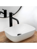 Rea Belinda Mini pultra tehető kerámia mosdótál 37x25,5 cm,