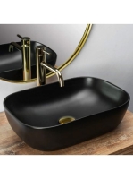 Rea Belinda pultra építhető kerámia mosdótál 46,5x33,5 cm, m