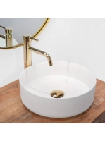 Rea Sami pultra ültethető kerámia mosdótál 36x36 cm, matt má