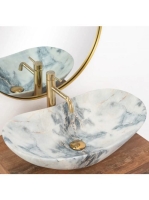 Rea Royal pultra tehető kerámia mosdótál 60,5x35 cm, matt gr