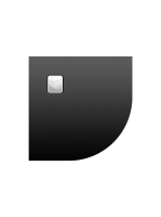 Riho Basel 451 matt fekete zuhanytálca 90x90 DC98170 - Fürdő