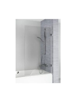 Riho Scandic NXT X107 balos kádparaván átlátszó üveg 80x150