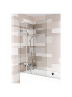 Riho Scandic NXT X109V kádparaván átlátszó üveg 90X150 cm kr