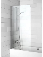 Riho Novik Z108 Lyra jobbos kádparaván 89x150 átlátszó üveg,