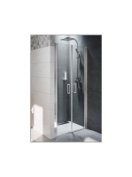 Riho Novik Z111 univerzális zuhanyajtó 90x200 átlátszó üveg,