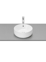 Roca The Gap Round pultra ültethető kerek mosdó 39x39 csaply