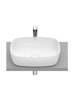 Roca Inspira Soft Fineceramic mosdótál 50x37 Matt fehér A327