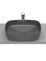 Roca Inspira Soft Fineceramic mosdótál 50x37 Onyx színű A327