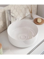 Roca Inspira Round FineCeramic mosdótál R37x14, fehér A32752