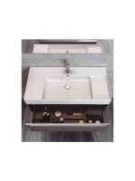 Roca Inspira FineCeramic mosdó 100x49 cm integrált pakolófel