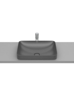 Roca Inspira Square pultba építhető Fineceramic mosdó 55x37