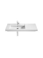 Roca Prisma porcelán balos mosdó 110x45 túlfolyóval fehér A3