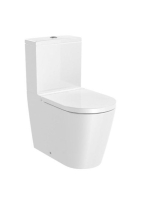 Roca Inspira Round falra tolható Rimless WC csésze 64,5x37,5