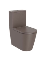 Roca Inspira Round falra tolható Rimless WC csésze 64,5x37,5