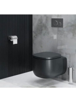 Roca Beyond Rimless fali WC csésze 58x39,5 Onyx szín A3460B7