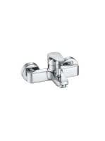 Roca Atlas egykaros kádtöltő csaptelep zuhanyváltóval, króm