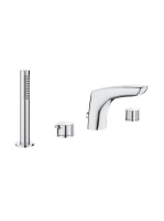 Roca Insignia kádperembe építhető kád/zuhany csaptelep, króm