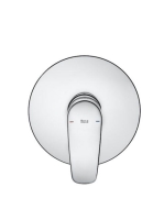 Roca Monodin-N Falba építhető keverő csaptelep, zuhanyváltó