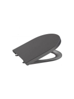 Roca Inspira Round kompakt Supralit WC ülőke Onyx szín A8015