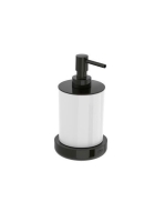 Roca Tempo üveg szappanadagoló, titán fekete A817026022 - Fü