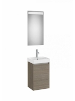Roca Ona Pack mosdószekrény mosdóval és tükör LED világításs