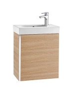 Roca Unik Mini 45 ajtós mosdószekrény kézmosóval Tölgy A8558