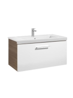 Roca Unik Prisma 1 fiókos alsószekrény mosdóval 800 kőris fe