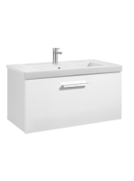 Roca Unik Prisma 1 fiókos alsószekrény mosdóval 800 fehér A8