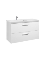 Roca Unik Prisma 2 fiókos alsószekrény balos mosdóval 1100 f