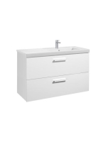 Roca Unik Prisma 2 fiókos alsószekrény jobbos mosdóval 1100