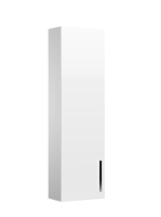Roca Prisma egy ajtós magas szekrény 120 cm, fehér A85688780