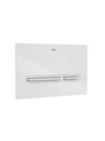 Roca PL5 Dual nyomólap 2 mennyiséges öblítéshez, fényes fehé