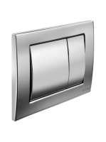 Schell Montus Field nyomólap, matt króm 031266499 - Fürdőszo