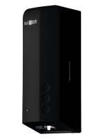 Nofer fali szappanadagoló 1000 ml, fekete 03039.N - Fürdőszo