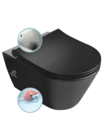 Sapho Avva Rimless fali WC csésze bidézuhannyal és csaptelep