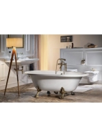 Polysan Regata szabadonálló kád 175x85 cm, bronz lábak 10121