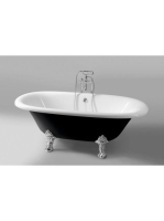 Polysan Regata szabadonálló kád, 175x85 cm, matt króm lábak,