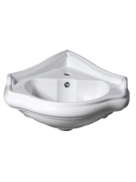 Sapho Kerasan Retro sarok mosdó, 57,5x58 cm, fehér 103201 -