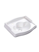 Sapho Kerasan Retro mosdó túlfolyó nélkül 41x30 cm, bal olda
